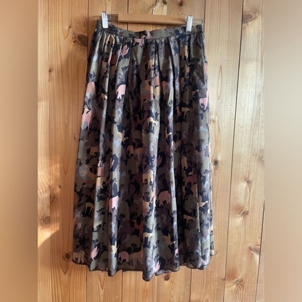 Vintage Liberty Of London wool Skirt Ready to Sew